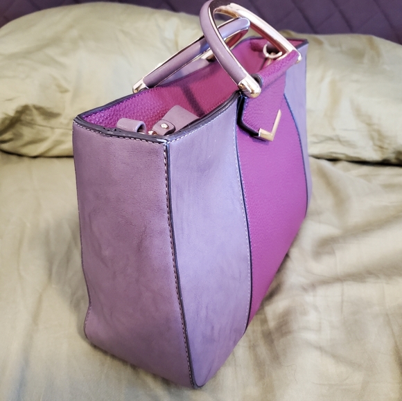 Paprika Handbag, Purple, Mauve - Picture 2 of 2